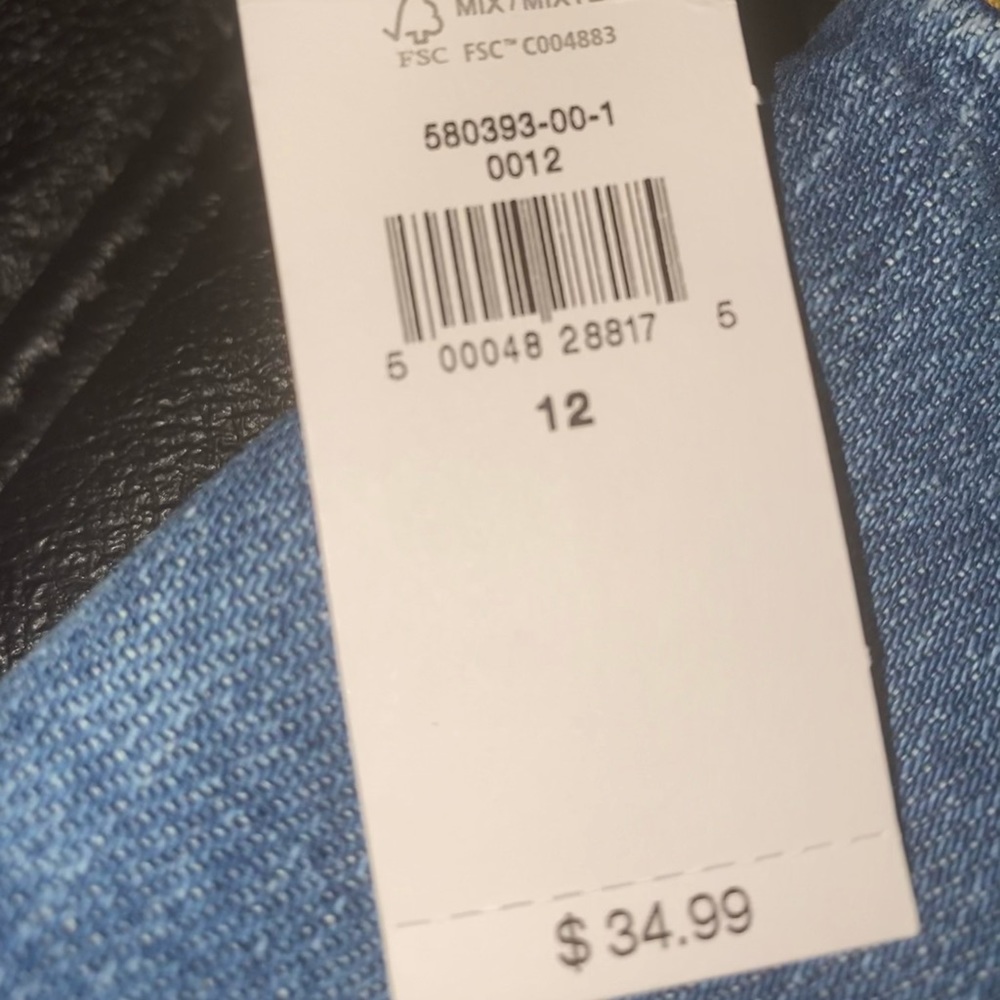 NWT Old Navy Denim Skirt Women’s Size 12 - Picture 8 of 8